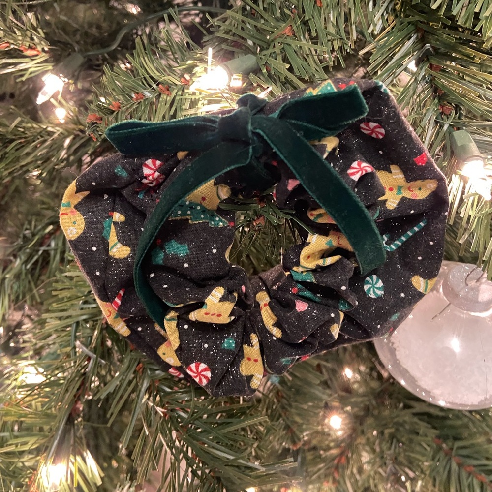 Hand Sewn Holiday Scrunchie Pack